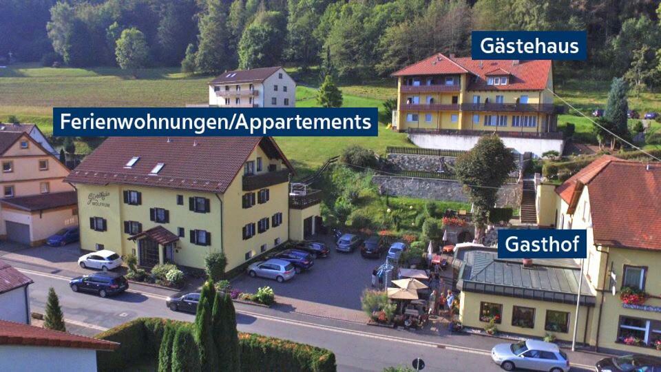 Gasthof Hotel Schwarzes Ross บาด แบร์เน็ค อิม ฟิชเทลเกอเบียร์เกอ ภายนอก รูปภาพ